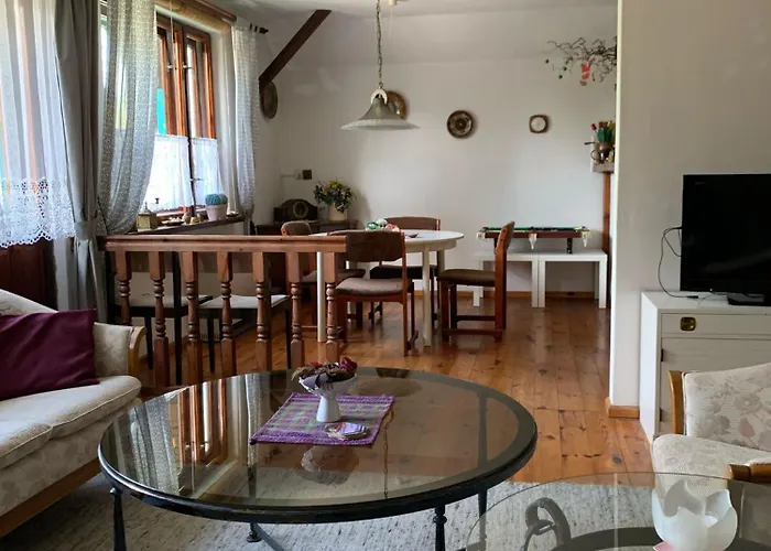In Masuria With The Charm Of An Old-fashioned House With Garden And With A Smart Wellness-bathroom Apartman Szczytno