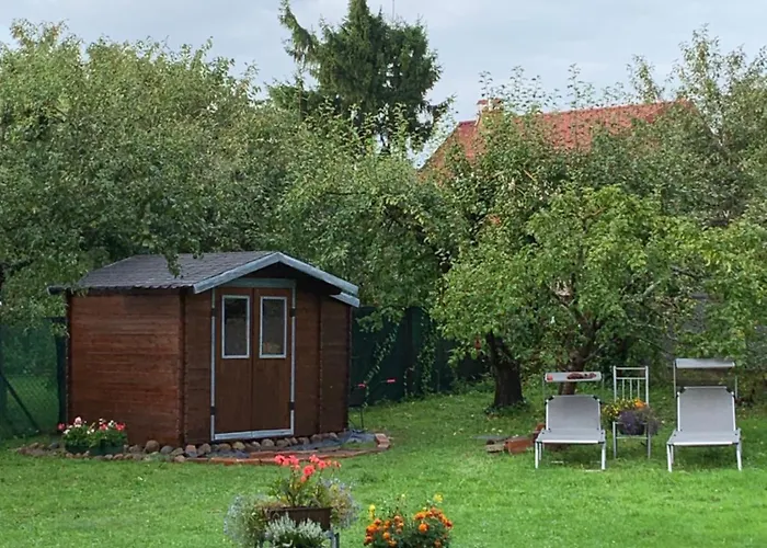 In Masuria With The Charm Of An Old-fashioned House With Garden And With A Smart Wellness-bathroom Apartman *